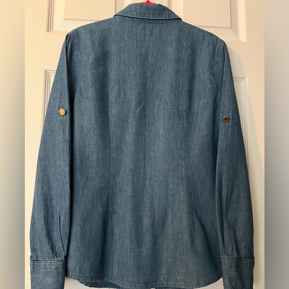 Tory Burch Denim Shirt - Picture 4 of 10